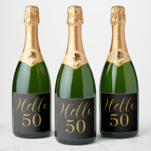 Festa de Aniversário Preto Dourado 50 Anos