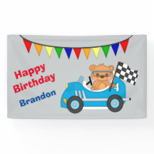 Festa de aniversário Race do Urso de Teddy