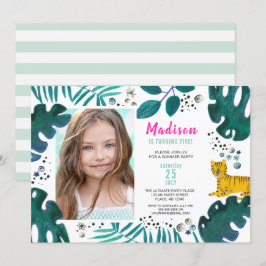 Festa de Aniversário | Selva do Tigre | Convites