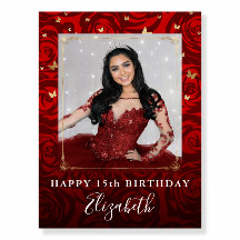 Festa de Aniversário Vintage em Dourado Rosa Verme