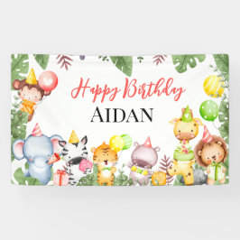 Festa de Aniversários de criança Safari