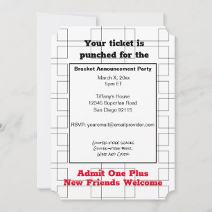 Festa de Anúncio de Basquete em Março