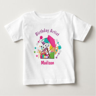 Festa de Arte Camisa de Aniversário Pintando Anive