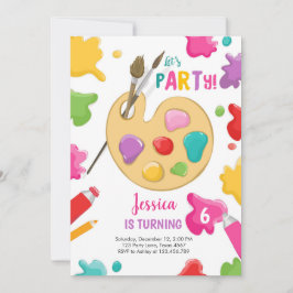 Festa de Arte, Festa de Aniversário do Convite à A