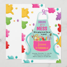 Festa de Arte, Festa de Aniversário do Convite à A