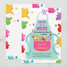 Festa de Arte, Festa de Aniversário do Convite à A