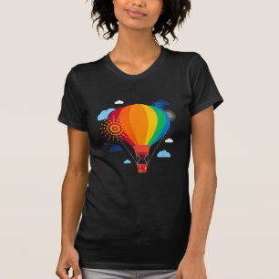 Festa de Balões de Ar Quente de Camisa-T Camisa Ar