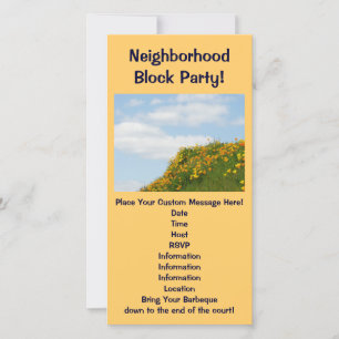 Festa de Bloco de Vizinhança! Partidos de Verão Ba