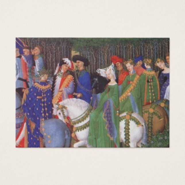 Festa de caça medieval (Frente)