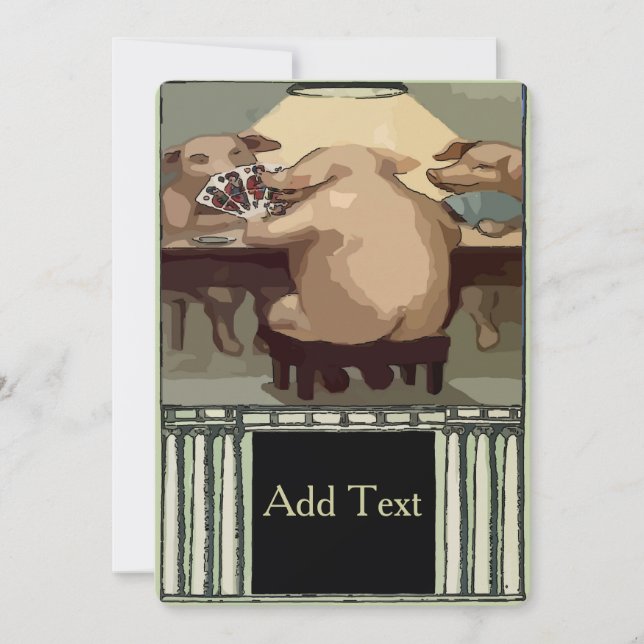 Festa de Cartão Hoge Poker (Frente)