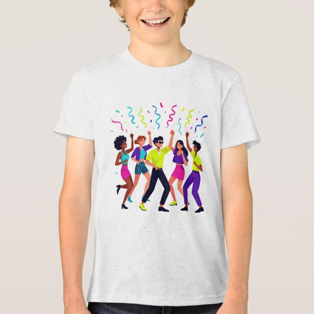 Festa de Celebração de Dança de Amigos Felizes (Frente)