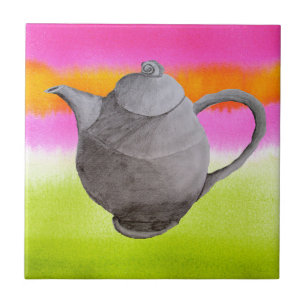 Festa de chá Arty Teapot Rainbow