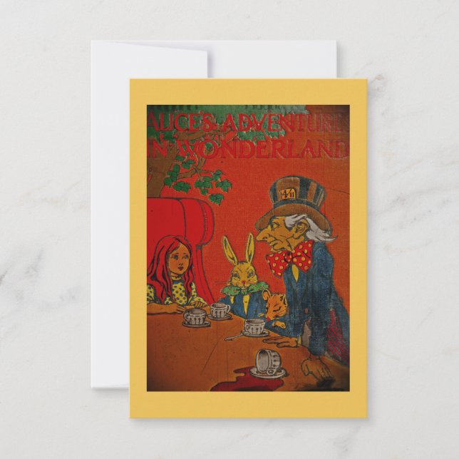 Festa de Chá de Chapéter Louco (Frente)