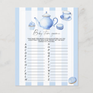 Festa de chá - Jogo de Item de Bebê. Jogo do chá d