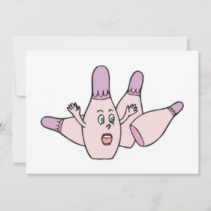 Festa de Convite à Boliche Engraçada