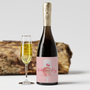 Festa de Coquetel do Dia dos Namorados Rosé Cor-de