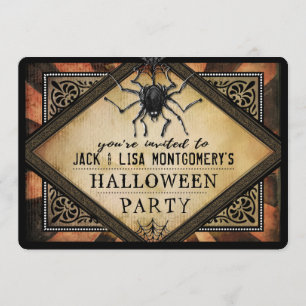 Festa de Costume, Laranja e Aranha Negra, Convite 