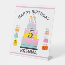 Festa de Criança Feliz de Aniversário Whimsical