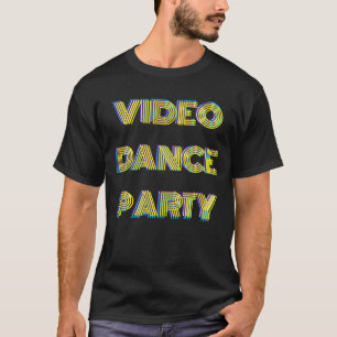 FESTA DE DANÇA DE VÍDEO MERCH Camiseta Básica Es