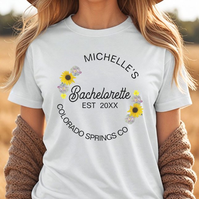 Festa de Despedida de Solteira Floral Moderna Ano  (Criador carregado)