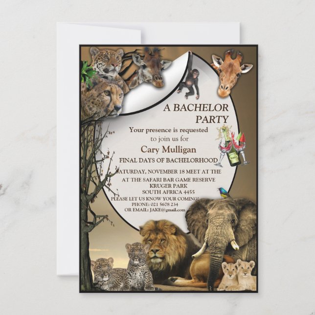 Festa de Despedida de Solteiro ao Ar Livre no Parq (Frente)