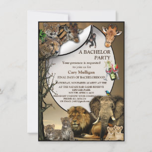 Festa de Despedida de Solteiro no Safari Park ao A