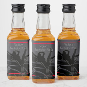 Festa de Despedida de Solteiro Silhueta de Cetim P