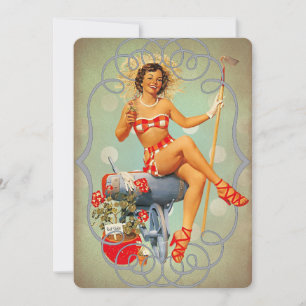 Festa de diversão de verão I - Cartão de convite