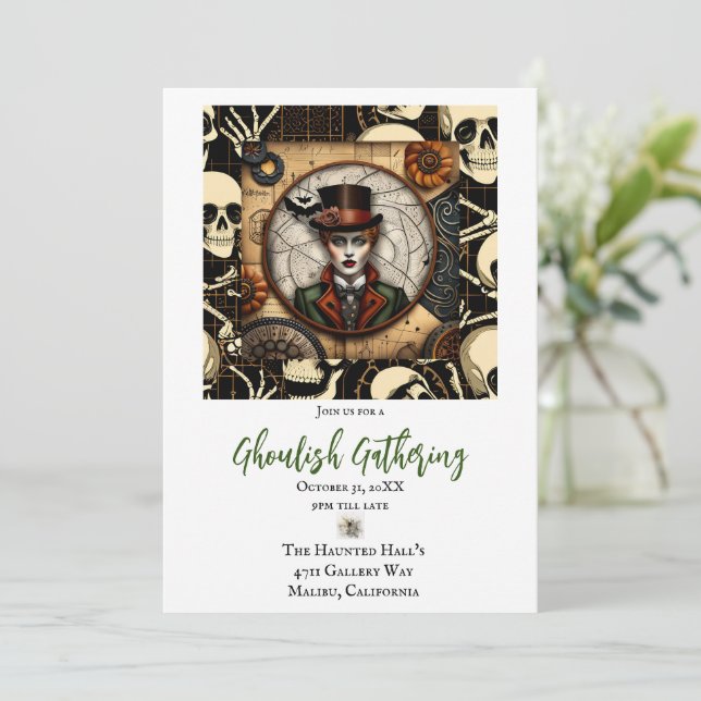 Festa de Encontros Halloween Ghoulish (Em pé/Frente)