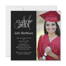 Festa de Formando de Foto Monograma de Anúncio de 