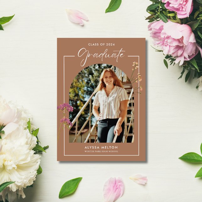 Festa de formatura de Fotografia em Arch Elegante (Elegant Arch Photo High School Graduation Party)