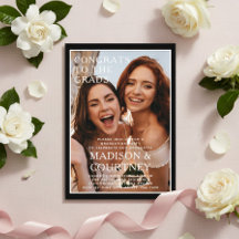 Festa de formatura de Fotografias de Gingham Preto