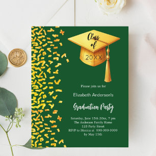 Festa de formatura de ouro verde