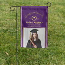 Festa de formatura Dourado Elegante Laurel Wreath