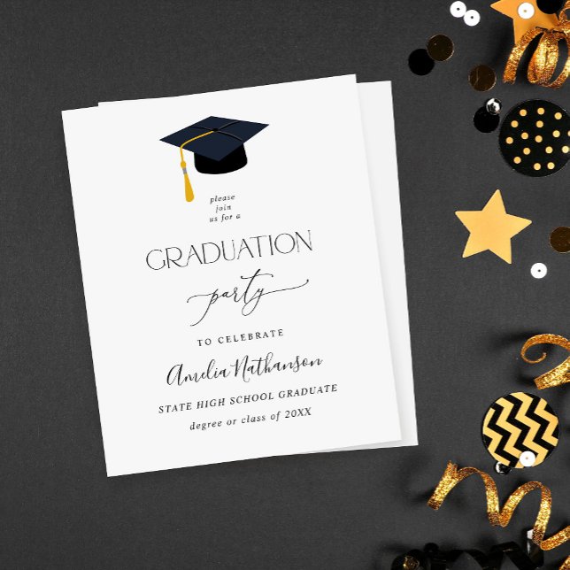 Festa de formatura Hat de Graduação de Orçamento (Criador carregado)