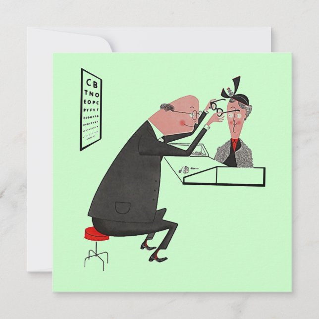 Festa de formatura ou Convite do Optometrista (Frente)