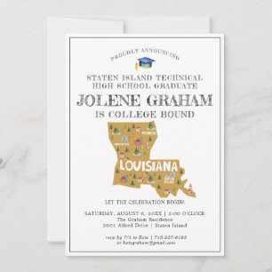 Festa de Formatura para Universitário Louisiana