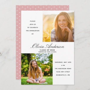 Festa de formatura rosa poeirenta Elegante 2