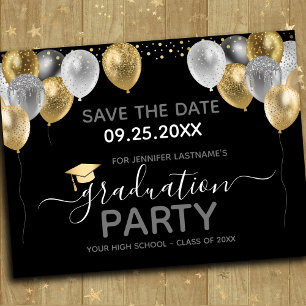 Festa de formatura Salvar o Convite de Data