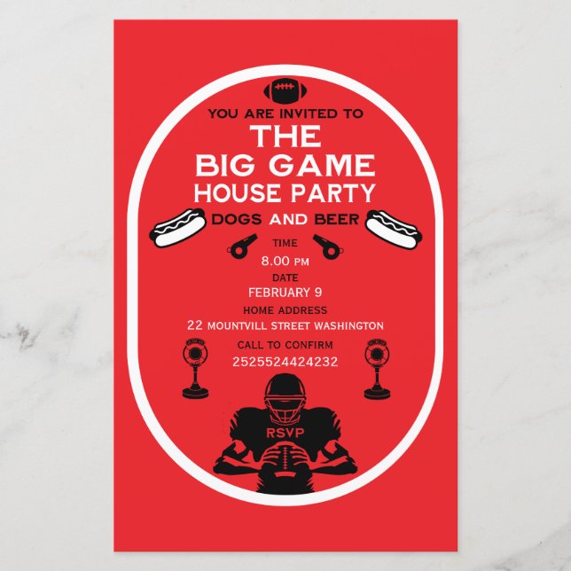 Festa De Futebol E Hotdog House (Frente)