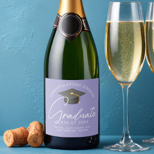 Festa de Graduação Personalizada Lavanda Elegante