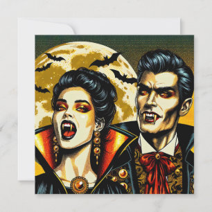 Festa de Halloween de Vampiros e Morcegos 