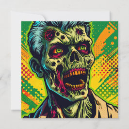 Festa de Halloween de Zumbi Assustador