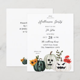 Festa de Halloween do Abobrinha de Truque ou Trata