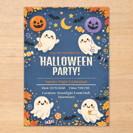 Festa de Halloween do Fantasminha Bonitinho 