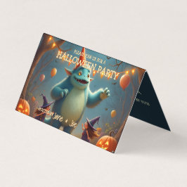 Festa de Halloween do Monstro Feliz para Crianças