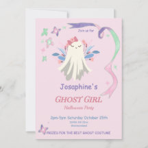 Festa de Halloween do Pastel Ghost Girl