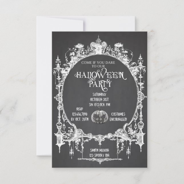 FESTA DE HALLOWEEN, FESTA DE FANTASIAS, HALLOWEEN  (Frente)