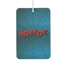 Festa de Halloween Red Horror Spider Web Blue Scar