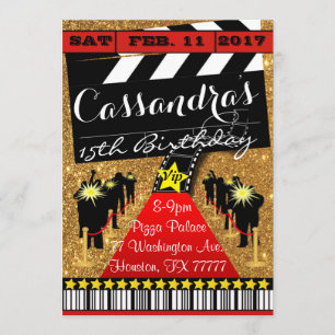 Festa de Hollywood, Convite de Aniversário de Hol